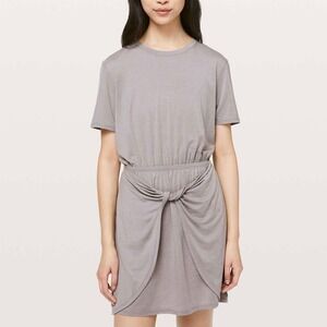 Lululemon Unwind Your Mind Dress Gray Size 6